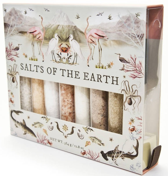 Salts of the Earth | Exotic Salt Collection from Around the Globe | 8-Pack Gift Set