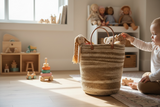 Mifuko Kiondo Kenya Bag - | Beach Bag| Shoppong Bag| Storage - Sand and White Cloud