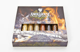 Smokehouse Flame and Flavour BBQ Rub Set - 8 Unique Smoked Spice Selection Box - Unusual Food Cooking Gifts - for Gourmet Foodies Enjoy Smokey Sunday Roast Spice