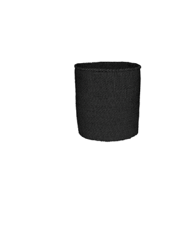 Kiondo Floor Sisal Storage Basket | Melange  Solid Black