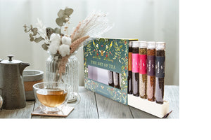 eat.art Art of Tea | Award-Winning Exotic Tea Sampler | 8- Pack Gift Set, Grocery & Gourmet Food