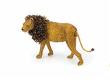 Lion from the Wild at Art Limited Edition Collection. Handcrafted bead-and-wire African animal figurine