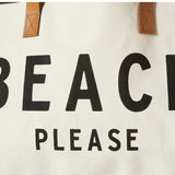 Canvas Tote - Beach Please