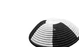 African Basket  Rwanda  Woven Basket - Black & White