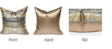 High Quality Luxury Brownish Home Decorative Throw Pillow Covers 18" x 18"