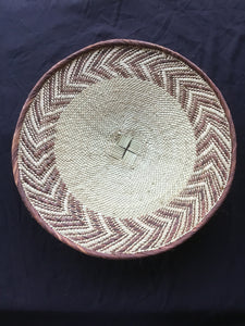 African Binga or Tonga Zimbabwe Basket 16.5" Across  # 26