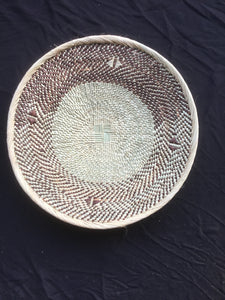 African Binga or Tonga Zimbabwe Basket 15" Across # 11
