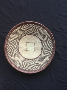 African Binga or Tonga Zimbabwe Basket 16" Across # 38
