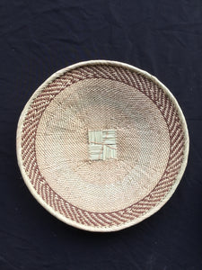 African Binga or Tonga Zimbabwe Basket 16"  Basket #  64