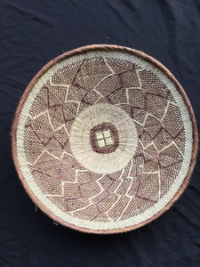 African Binga or Tonga Zimbabwe Basket 16" Basket #  89