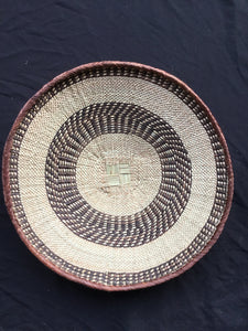 African Binga or Tonga Zimbabwe Basket 17" Across  # 94