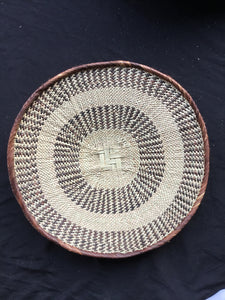 African Binga or Tonga Zimbabwe Basket 15" Across # 117