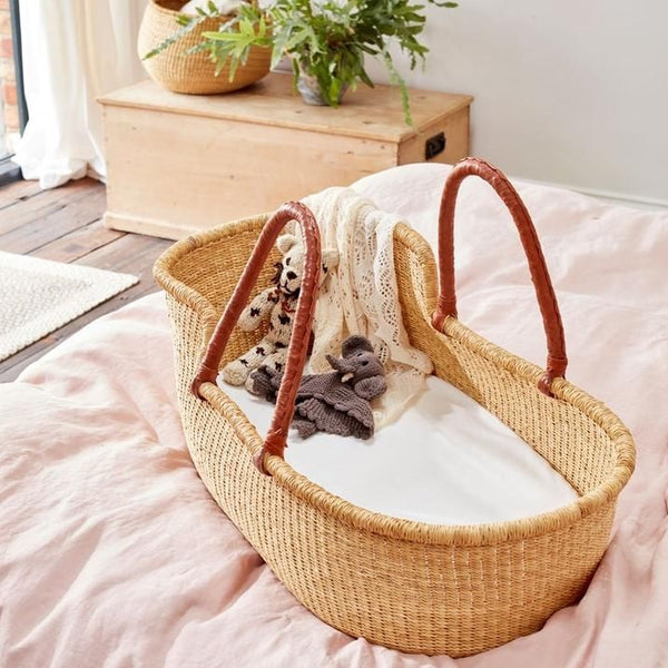 How to reshape mosses bassinet or any straw baskets from Ghana by  MamaZuriStyle 