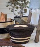 PALM BULLSEYE BASKET