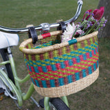 Rainbow Bike Bicycle Basket