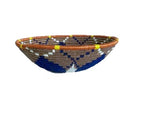 INDIGO HOPE BASKET- EARTH TONE AND INDIGO