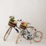 ASSORTED BIKE / BICYCLE BASKETS -  COLORS VARY