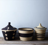 Palm Diamond Lid Basket