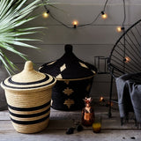 Palm Diamond Lid Basket