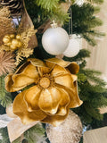 Metallic Gold Eva Magnolia 22.5" Stems